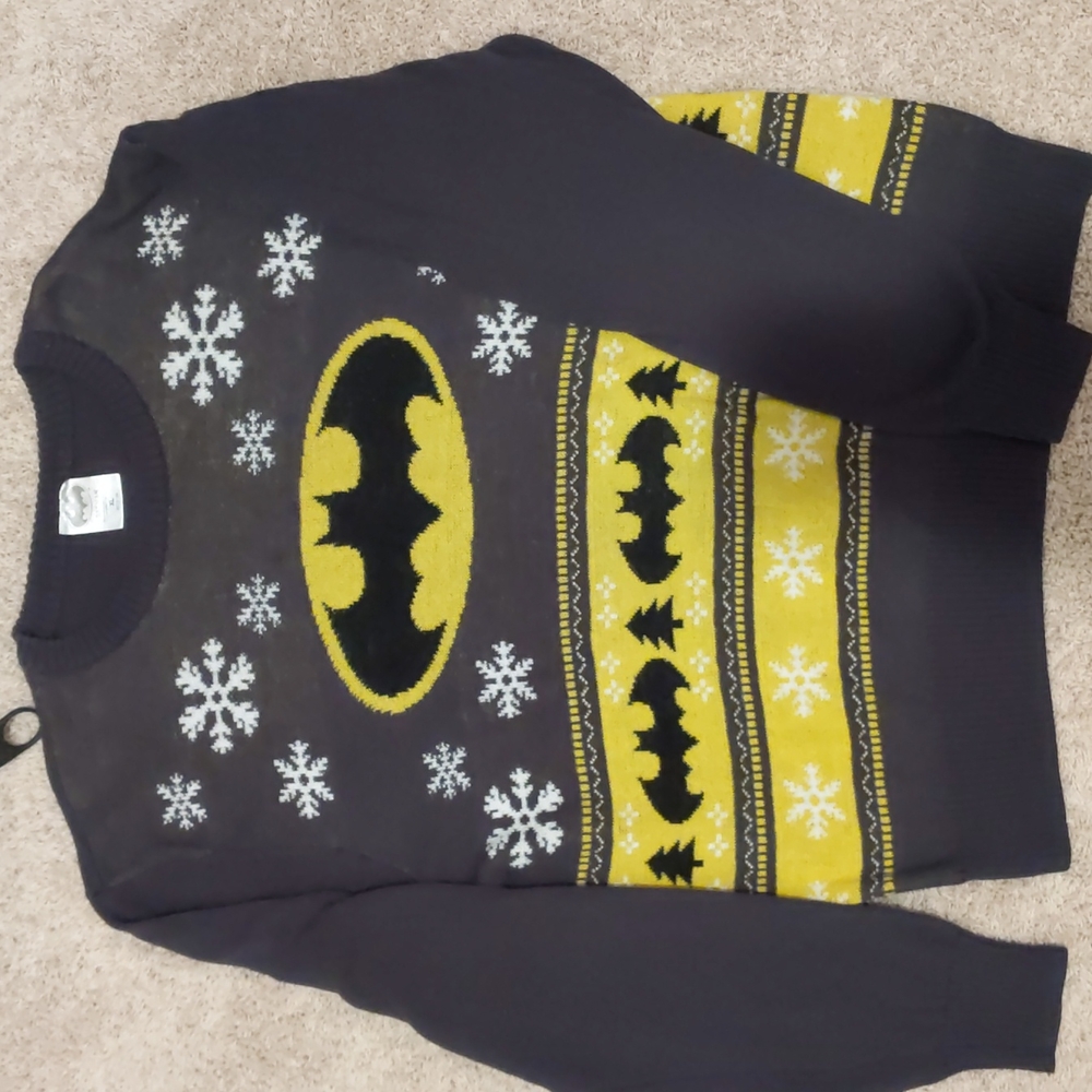 Batman ugly Christmas sweater